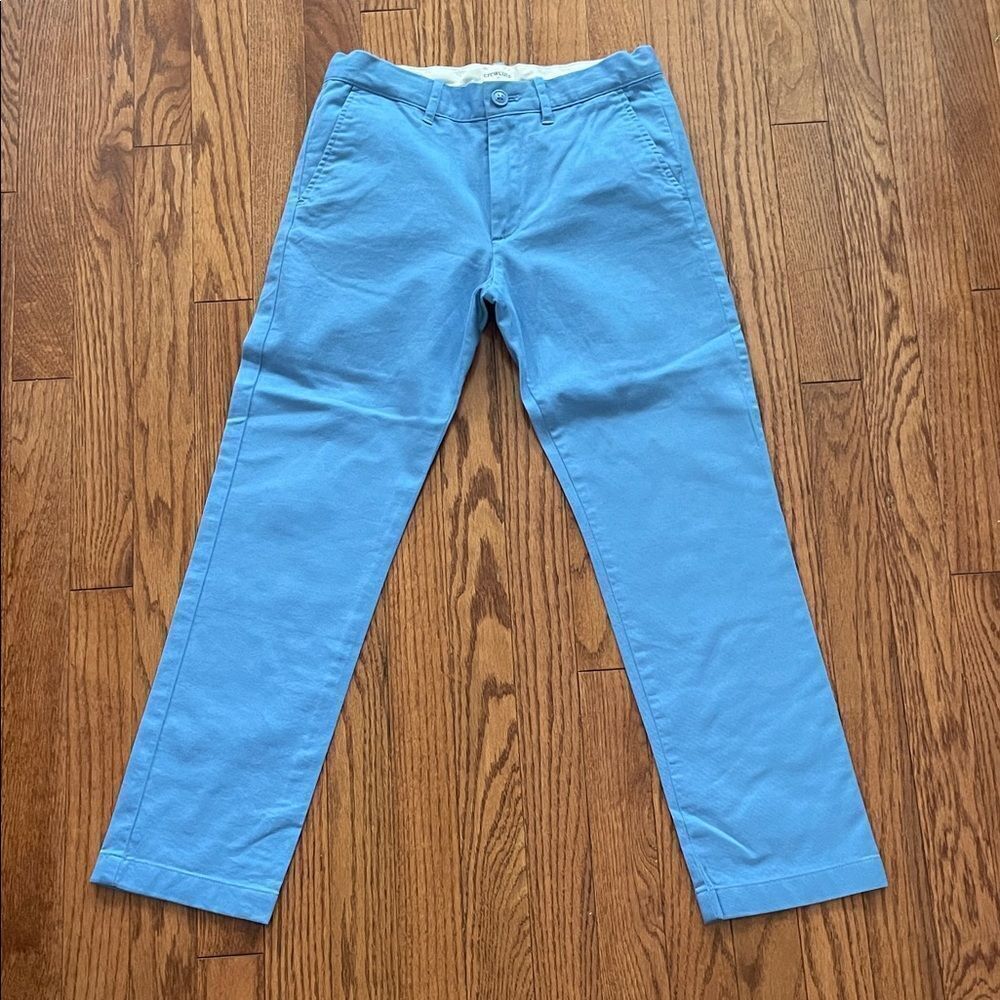 Crewcuts Light Blue Slim Chinos Boy’s Sz 10